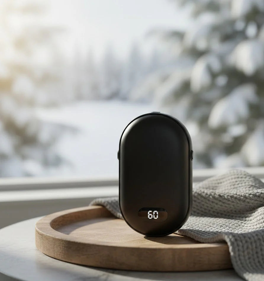 Rechargeable Hand Warmer | Instant Heat Anywhere – Stay Warm for Up to 7 Hours